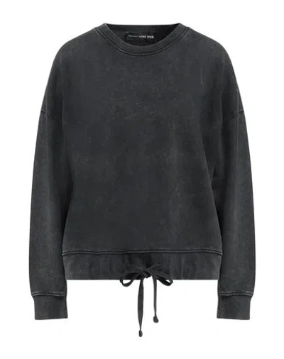 Department Five Department 5 Woman Sweatshirt Charcoal Size M Cotton In Grey