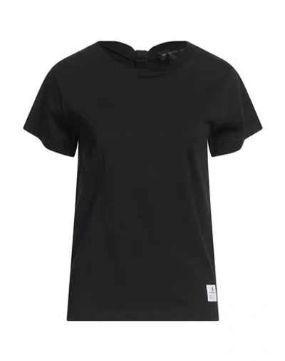 Department 5 Woman T-shirt Black Size S Cotton