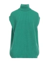 Department Five Department 5 Woman Turtleneck Green Size L Merino Wool, Cashmere