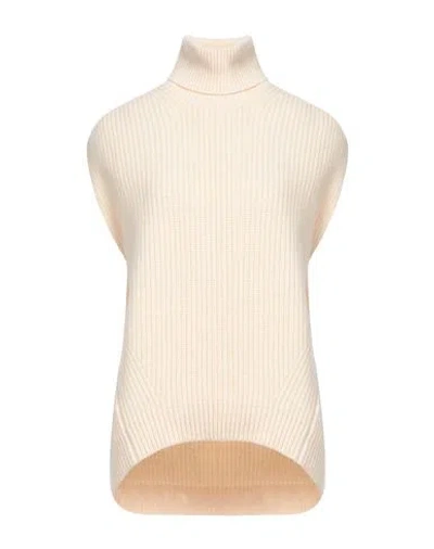Department Five Department 5 Woman Turtleneck Ivory Size S Merino Wool, Cashmere In White