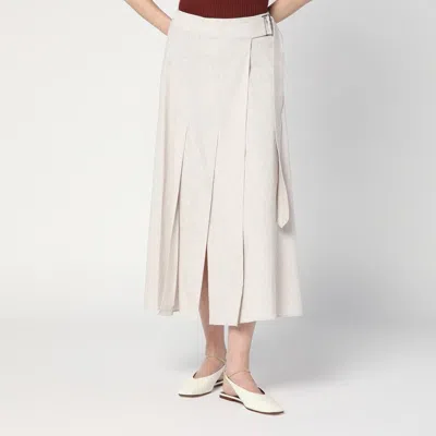 Department 5 Women's Traxs Mélange Skirt In Linen Blend
