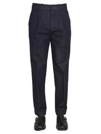 Department Five Department 5 Yang Pants In Blue