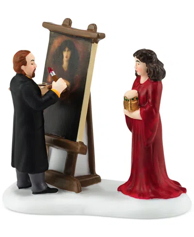 Department 56 Dickens Village Rossetti & His Muse In Black