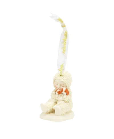 Department Five Snowbabies Celsb Puppy Love Ornament In Ivory