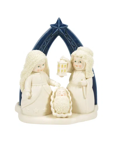 Department Five Snowbabies Midnight Clear Nativity Figurine, 5.91 Inches In Ivory