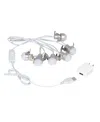 Department Five Usb Light Emitting Diode 6 Light Set Village Accessory In Multi Color