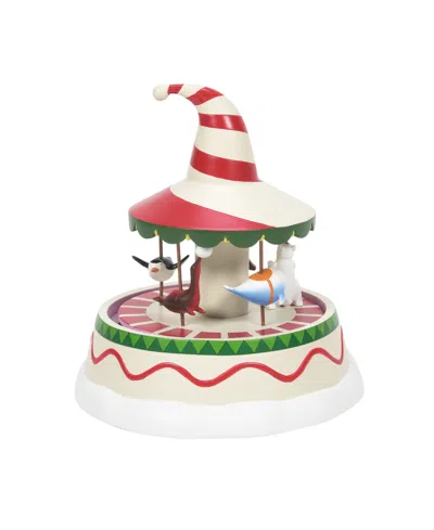 Department Five Villages Christmas Town Carousel In Multi