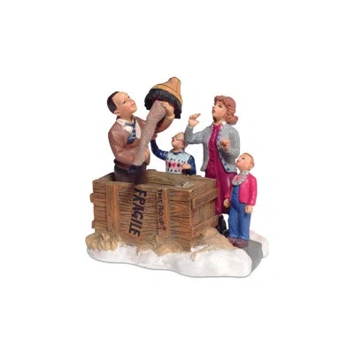 Department Five A Christmas Story Village Isn't It Beautiful Figurine 3in H In Purple;blue;brown