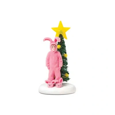 Department Five A Christmas Story Village Pink Nightmare Figurine In Yellow;pink;green
