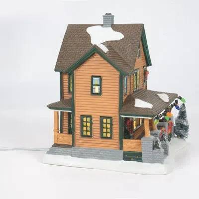 Department Five A Christmas Story Village Ralphie's House Christmas Village Building 7.2in H In Multi