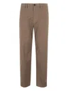 Department Five Ant Button-fly Chino Trousers In Brown