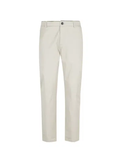 Department Five Back Flap-pockets Trousers In White
