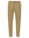 Department Five Beige Prince Pants In Brown