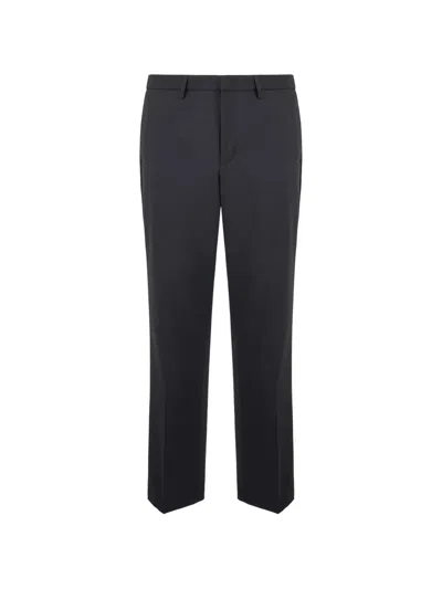 Department Five Belt-loops Button-fastening Trousers In Gray