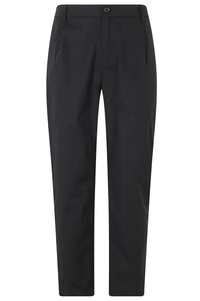 Department Five Black Prince Pence Chino Darts Cotton-blend Chino Pants