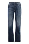 Department Five Department 5 Bowl 5-pocket Straight-leg Jeans In Blue