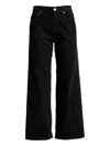 Department Five Brea Five-pocket Corduroy Trousers In Black