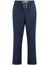 Department Five Department 5 Brewery Cotton Blend Trousers In Blue