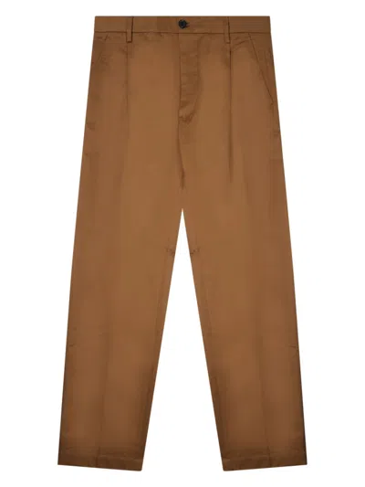 Department Five Department 5 Straight-leg Tailored Trousers In Brown