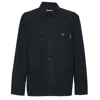 Department Five Broz Shirt Jacket With Flap Pockets In Black