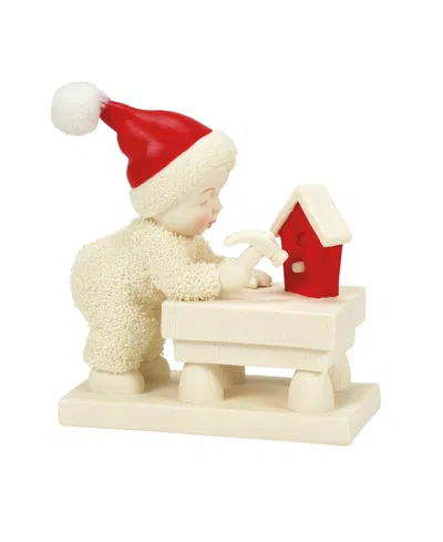 Department Five Building For The Birdies Figurine In Neutral