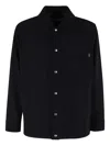 Department Five Button-fastening Pocket Jacket In Black