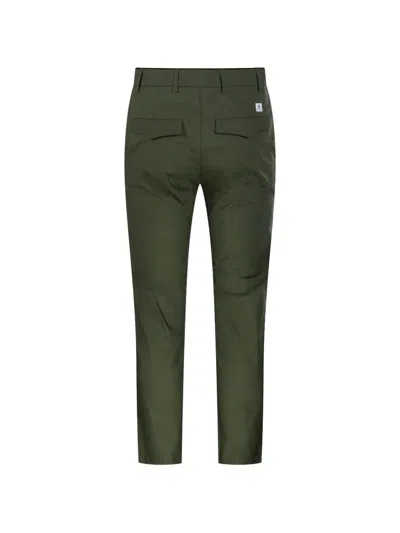 Department Five Button Trousers In Green