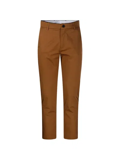 Department Five Buttoned Trousers In Neutral