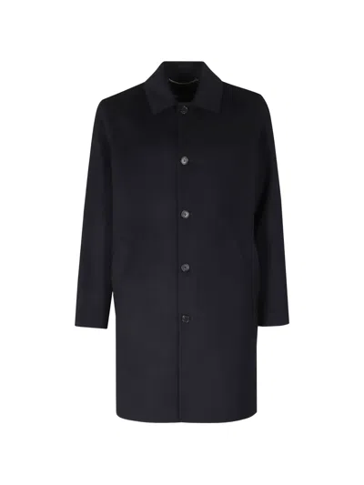 Department Five Button-fastening Single-breasted Coat In Animal Print