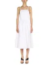 Department Five Department 5 "cafehouse" Dress In White
