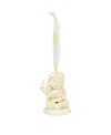 Department Five Cat Cuddles Ornament In White