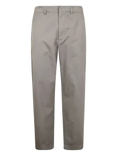Department Five Chino E-motion Straight Leg In Silver