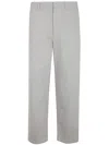 Department Five Chino E-motion Wide Leg Trousers In Stucco