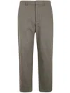 Department Five Chino E-motion Wide Leg Trousers In Taupe