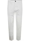 Department Five Department 5 Chino Prince Slim Trousers Clothing In White
