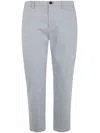 Department Five Department 5 Chino Prince Slim Trousers Clothing In Azzurro Stone