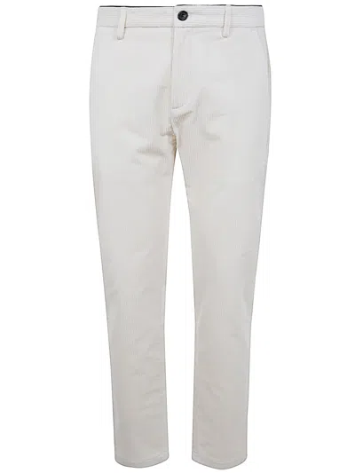 Department Five Chino Prince Slim Trousers In Off White