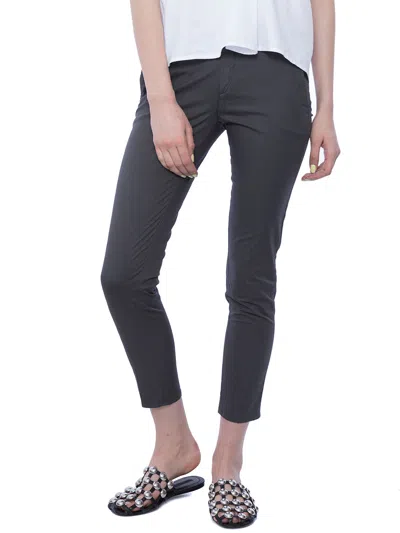 Department Five Chino Skinny Pants In Black