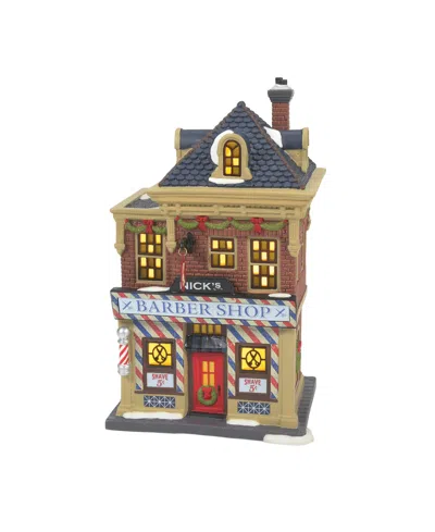 Department Five Christmas In The City A Little Off The Top Light-up House Figurine In Multi