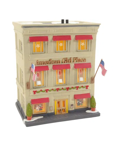 Department Five Christmas In The City American Girl Place Light-up House Figurine In Multi