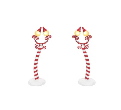 Department Five Christmas Town Street Lights, Set Of 2 In Multi