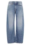 Department Five Cincity Pantalone Curved In Blue