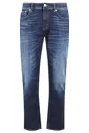 Department Five Slim Fit Denim Pants With Tapered Leg And Distinctive Accents