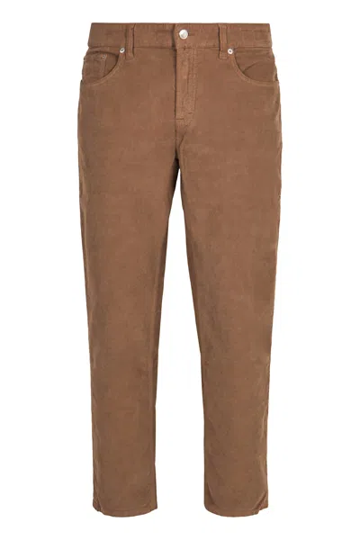 Department Five Department 5 Corduroy Trousers In Brown
