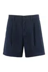 DEPARTMENT FIVE COTTON BERMUDA SHORTS