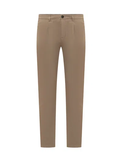 Department Five Cotton Trousers In Beige