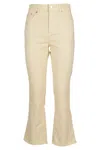 Department Five Cream Clar Model Pants In Neutral