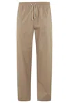Department Five Delano Pant Coulisse Popeline Stretch In Camel