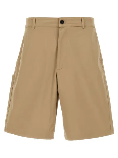 Department Five Department 5 'easy' Bermuda Shorts In Brown