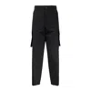 Department Five Department 5 Fleet Cool Wool Cargo Pants Navy Blue In Black